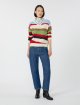 Різнокольоровий светр WEEKEND MAX MARA з суміші бавовни: фото 1 - Invogue