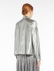 Срібляста сорочка WEEKEND MAX MARA прямого крою: фото 3 - Invogue