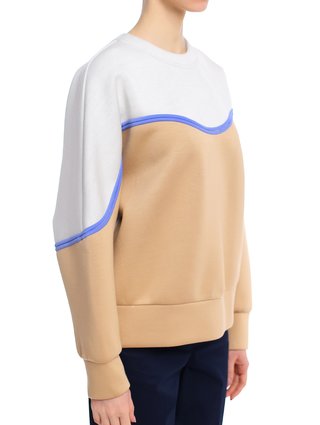 Молочний світшот Sportmax: фото 5 - Invogue