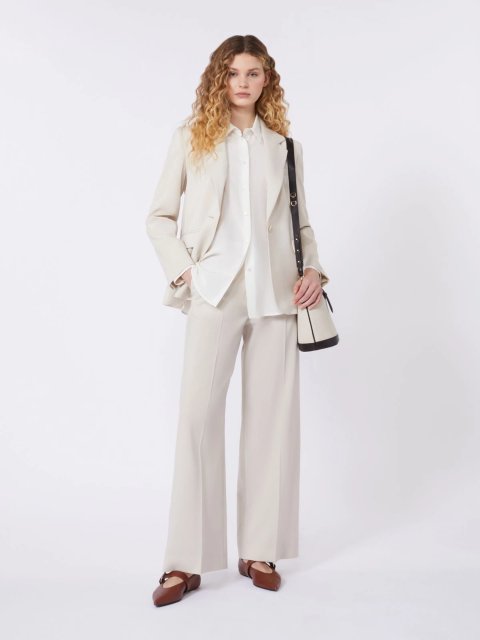 Бежевий жакет WEEKEND MAX MARA з натуральної вовни: фото 1 - Invogue