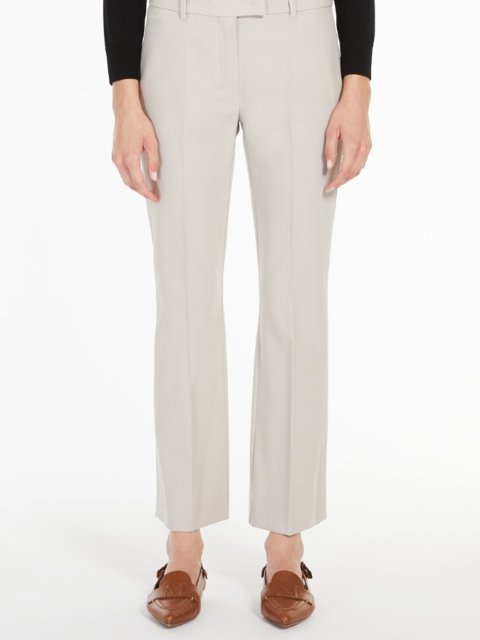 Бежеві брюки MAX MARA : фото 1 - Invogue