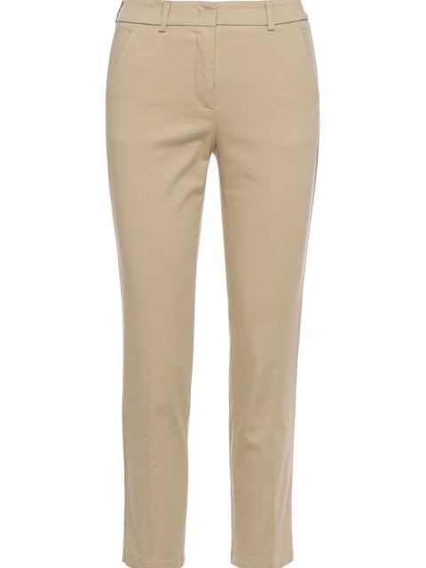 Бежевые брюки WEEKEND MAX MARA: фото - Invogue