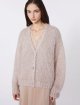 Бежевий кардиган WEEKEND MAX MARA з суміші мохеру: фото 4 - Invogue