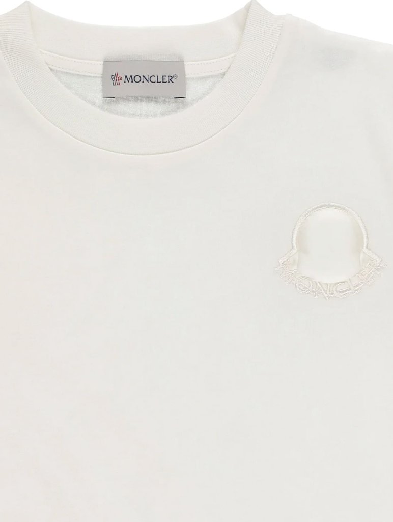 Бежевый джемпер MONCLER ENFANT: фото 2 - Invogue
