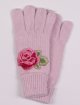Рожеві рукавички MONNALISA : фото 1 - Invogue