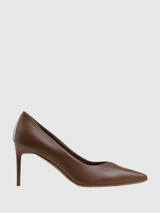 Коричневые туфли MAX MARA: фото - Invogue