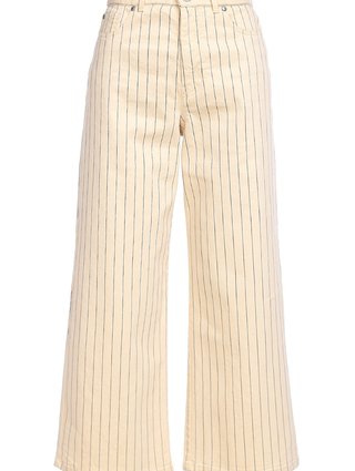 Бежевые брюки WEEKEND MAX MARA: фото - Invogue