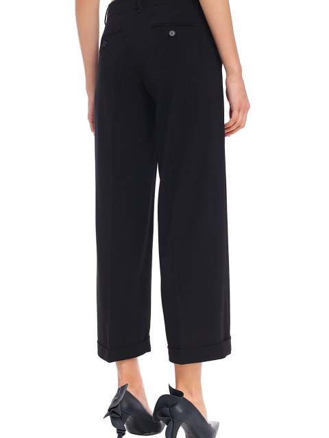 Чорні брюки MAX MARA : фото 6 - Invogue