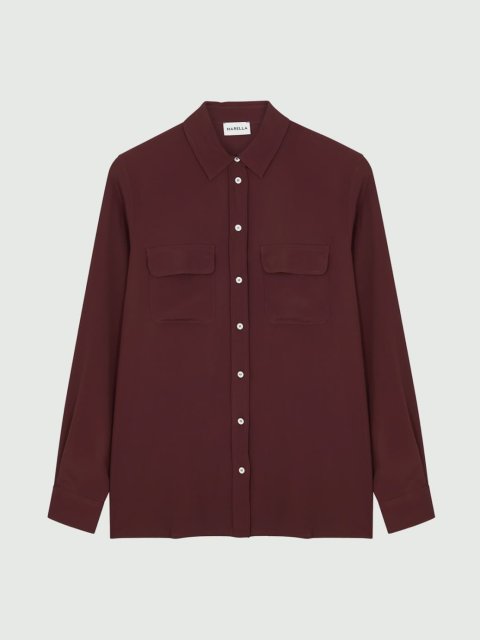 Красная рубашка MARELLA: фото - Invogue