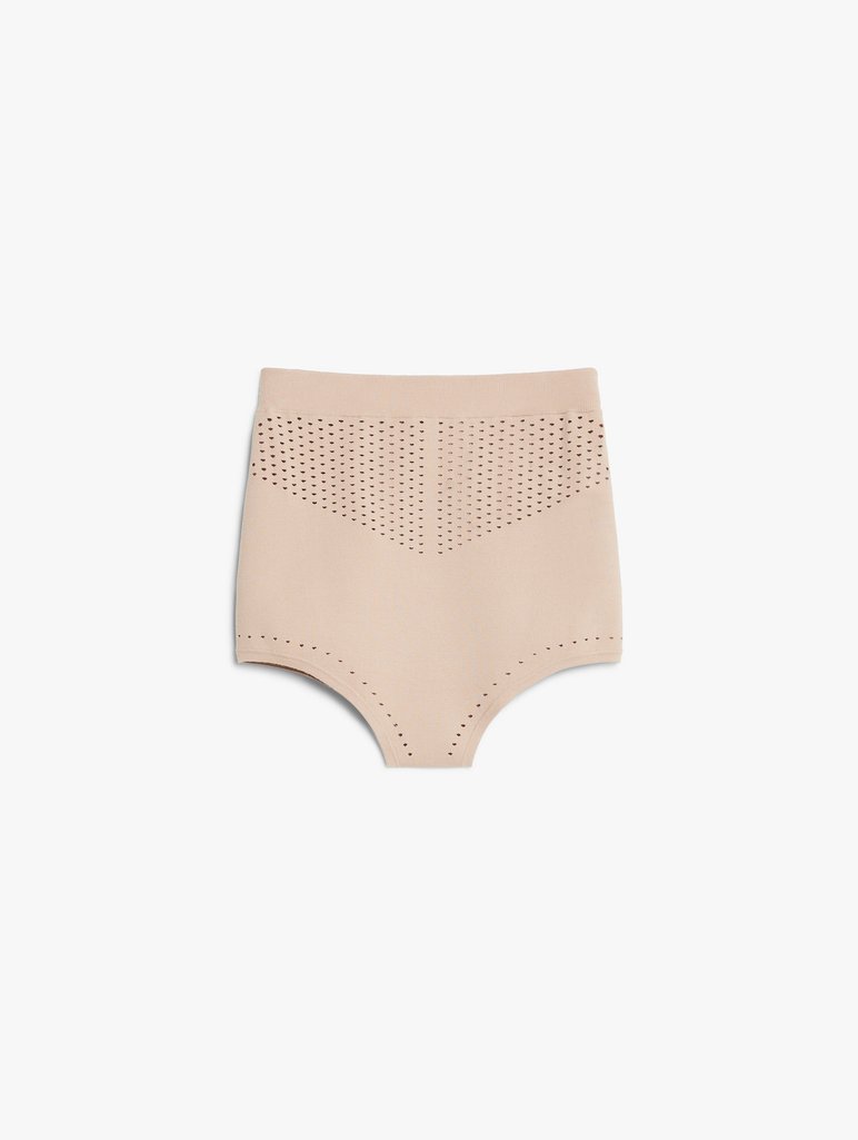 Пудрові шорти Max Mara з віскозної пряжі: фото - Invogue