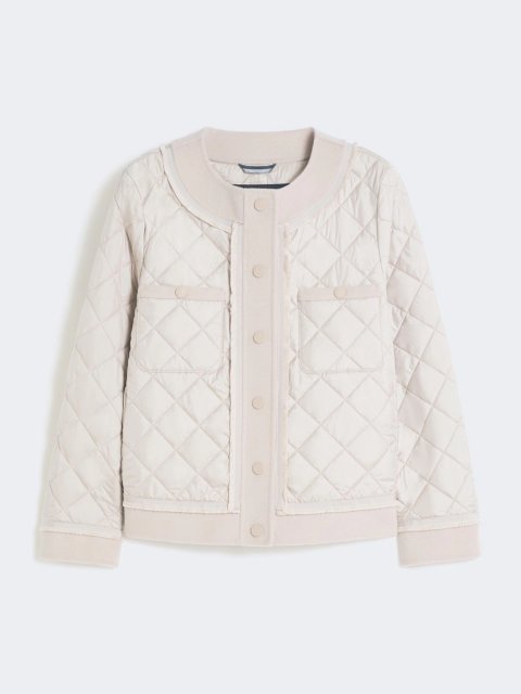 Бежева куртка WEEKEND MAX MARA з водовідштовхувального полотна: фото - Invogue