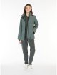 Темно-зелена куртка Max Mara з технічної парусини: фото 4 - Invogue