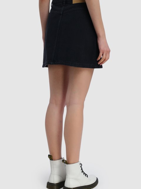 Чёрная юбка KENZO: фото 4 - Invogue