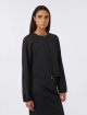 Чорний жакет Max Mara з суміші віскози: фото 2 - Invogue