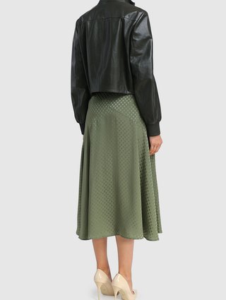Зелёная юбка Sportmax: фото 2 - Invogue
