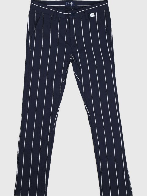 Синие брюки IL GUFO: фото - Invogue