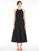Чорна довга сукня SPORTMAX: фото 1 - Invogue