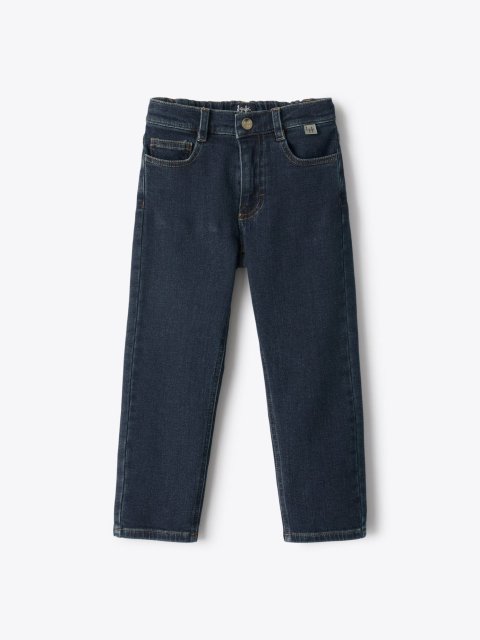 Сині джинси IL GUFO з еластичного деніму: фото - Invogue