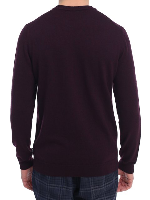 Тёмно-синий свитер BOSS: фото 5 - Invogue