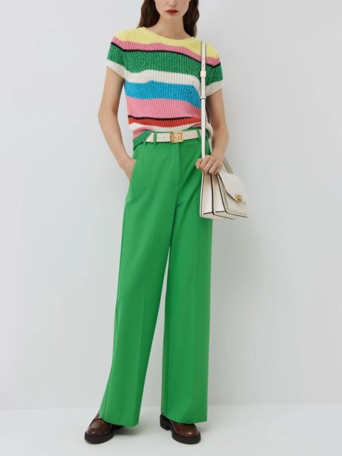 Зелені брюки MARELLA : фото 1 - Invogue