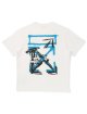 Белая футболка Off-White из хлопка: фото 1 - Invogue