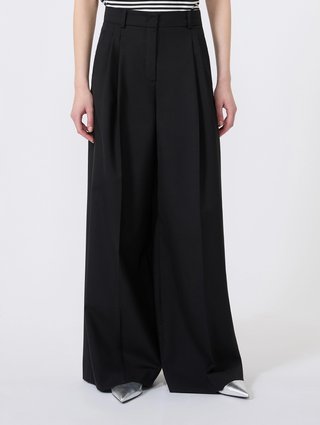 Чорні штани Weekend Max Mara з вовни: фото 1 - Invogue