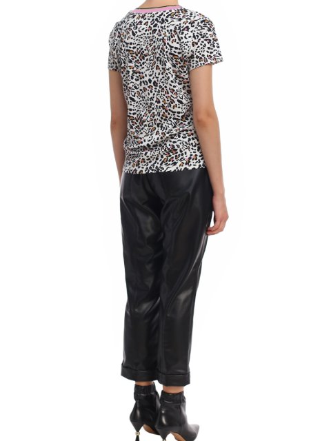 Розовая футболка MARC CAIN: фото 2 - Invogue