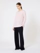 Рожева блуза MAX MARA з еластичного шовкового крепдешину: фото 1 - Invogue