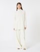 Белый свитер MAX MARA из кашемира: фото 1 - Invogue
