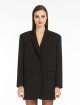 Чорний жакет Max Mara прямого силуету: фото 1 - Invogue
