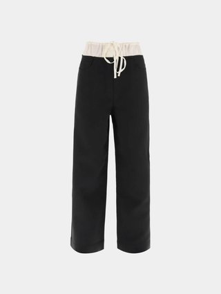 Чорні штани Acne Studios вільного крою: фото - Invogue