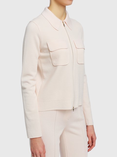 Кремовая куртка MARC CAIN: фото 3 - Invogue