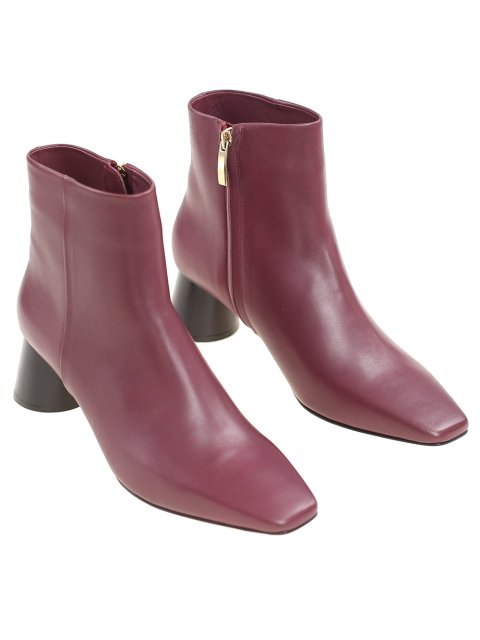 Бордовые сапоги MAX&CO: фото 1 - Invogue