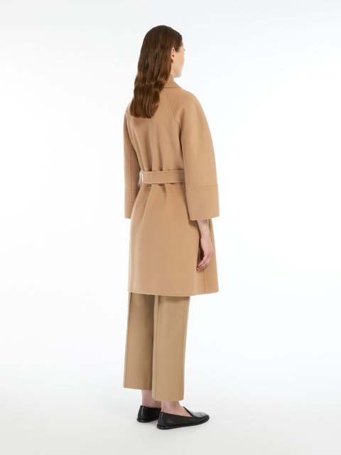 Темно-бежеве пальто MAX MARA з вовни: фото 2 - Invogue