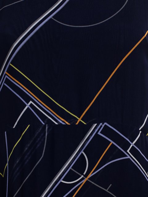Синее платье SPORTMAX: фото 5 - Invogue