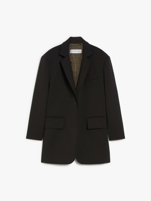 Чорний жакет Max Mara прямого силуету: фото - Invogue