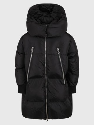 Чорна куртка MM6 MAISON MARGIELA KIDS: фото - Invogue