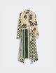 Різнокольорова сукня WEEKEND MAX MARA з шовку: фото - Invogue