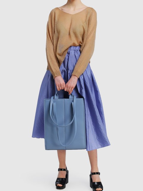 Голубая юбка MAX&CO: фото 1 - Invogue