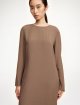 Коричнева сукня BY MALENE BIRGER з віскози: фото 2 - Invogue
