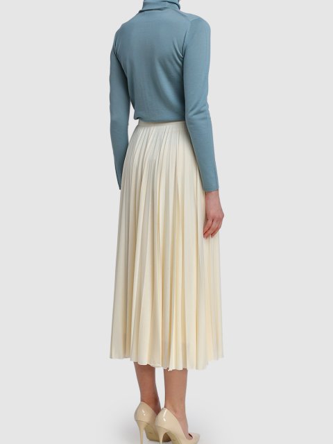 Молочная юбка MAX MARA: фото 2 - Invogue