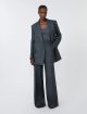 Темно-сірий топ Max Mara з віскози та поліестеру: фото 1 - Invogue