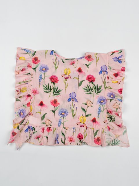 Розовая туника MONNALISA: фото 1 - Invogue