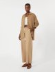 Карамельні брюки Max Mara з бавовняного попліну: фото 1 - Invogue