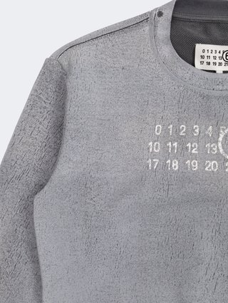 Сірий костюм MM6 Maison Margiela з бавовни: фото 3 - Invogue