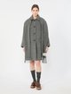 Тёмно-серое пальто Weekend Max Mara из шерсти и полиамида: фото 1 - Invogue