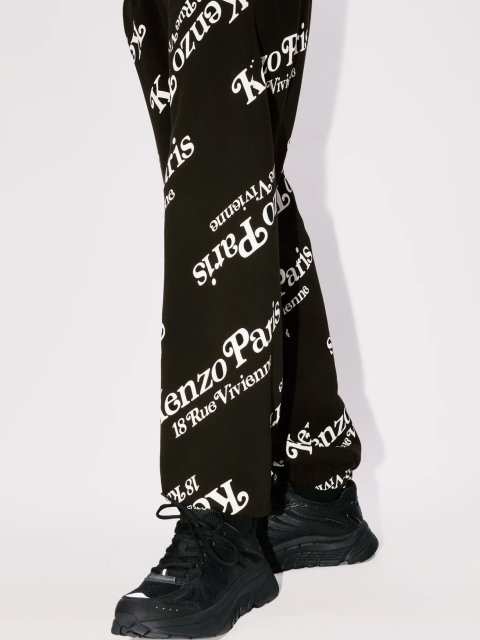Черные спортивные брюки KENZO унисекс: фото 4 - Invogue