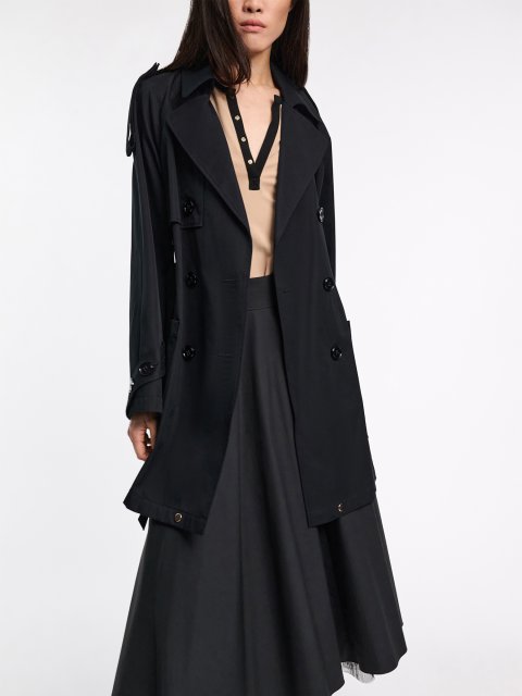 Бежевый топ DOROTHEE SCHUMACHER с контрастными деталями: фото 4 - Invogue