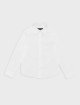 Біла сорочка EMPORIO ARMANI KIDS з бавовни: фото - Invogue