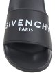 Чёрные шлепанцы GIVENCHY KIDS: фото 3 - Invogue